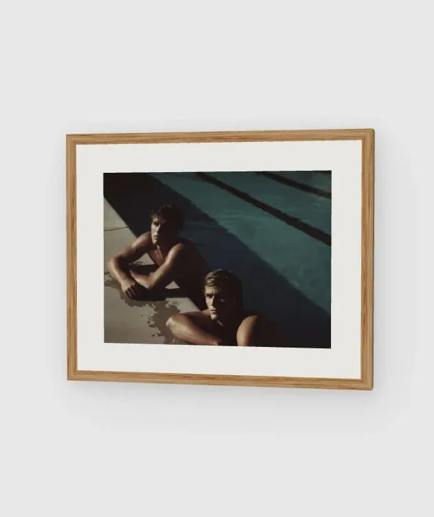 Pool Boys framed artwork preview