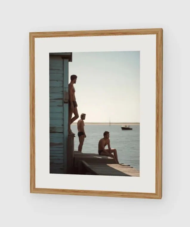 Ptown Dock Boys framed artwork preview