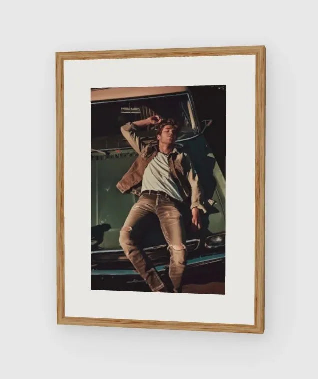 Easy Ride framed artwork preview