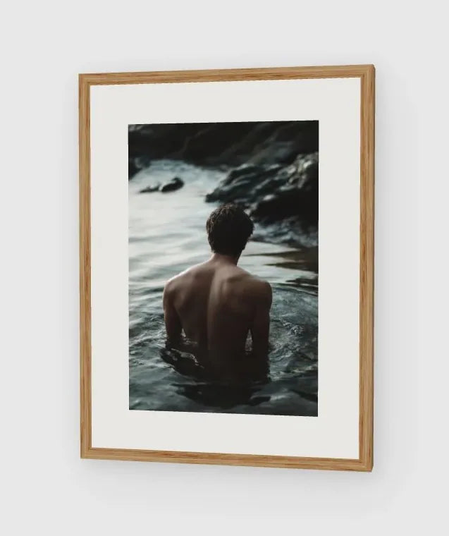 Body of Water - No. 4 framed artwork preview