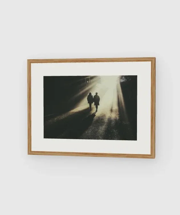 Into the Light framed artwork preview