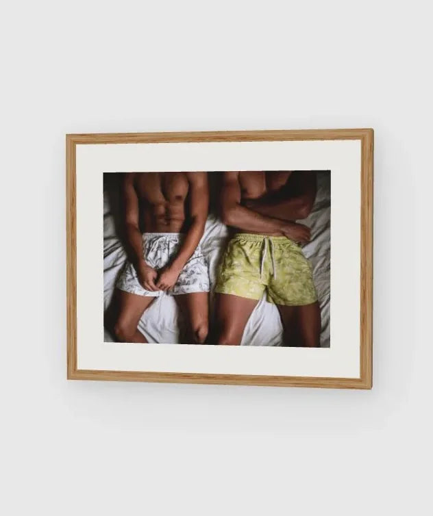 Summer Suits framed artwork preview