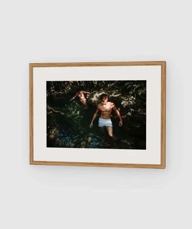 Swimming Hole framed artwork preview