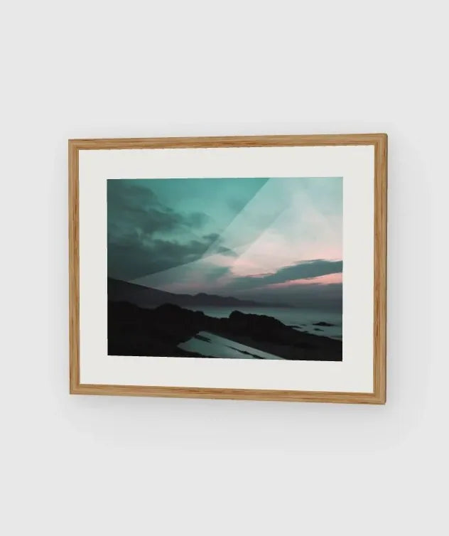 Dreamy Shore framed artwork preview