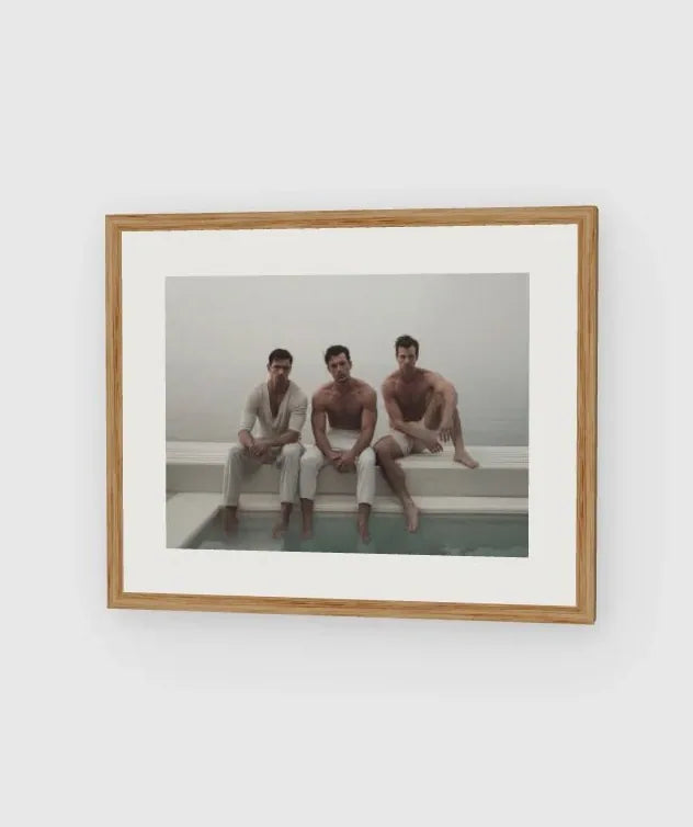 Beach Squad framed artwork preview