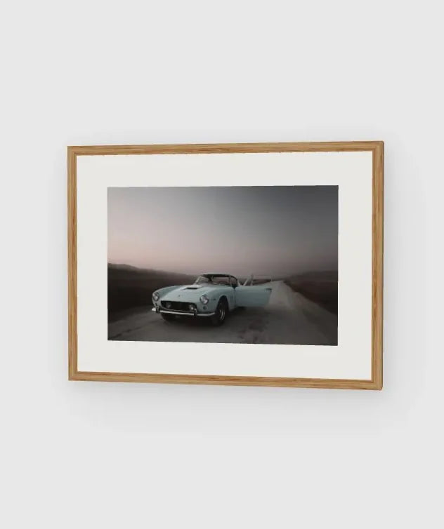 Mid-century Motors - No. 2 framed artwork preview