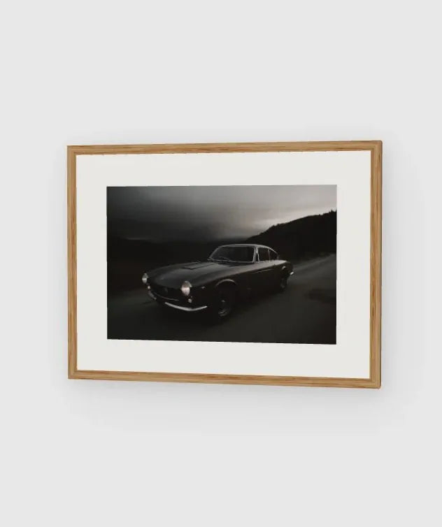Mid-century Motors - No. 1 framed artwork preview