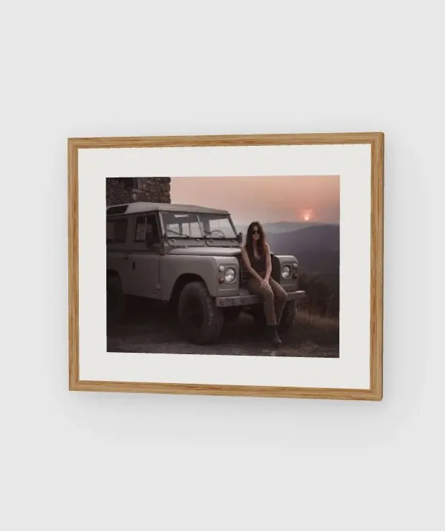 Rover Field Notes - No. 9 framed artwork preview